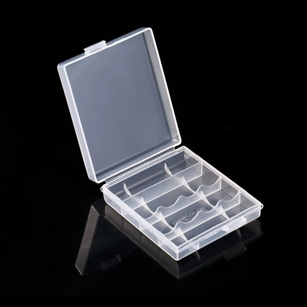 LEISE 4xAA типа AA или AAA Пластик Батарея держатель хранения Чехол коробка для батарей