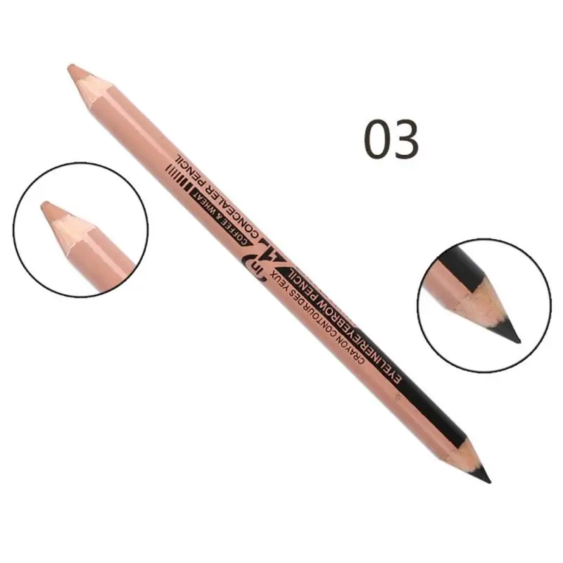 

Double-Headed Eyeliner Eyebrow Eyes Liner Pen Pencil 3Style Concealer Pen Multipurpose Natural Easy To Color Makeup TSLM1
