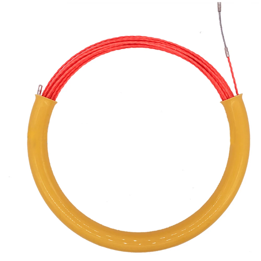 Heavy Duty 98'(30m) 5mm Diameter 3 Core Cable Fish Tape Wire Puller Through Wall Threader plus | Обустройство дома
