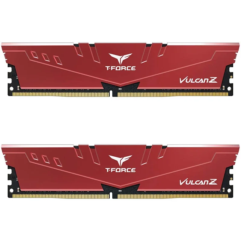 Модуль памяти для настольных ПК TEAMGROUP T-Force Vulcan Z DDR4 16 Гб (2x8 ГБ) 32 (2x16 Гб) 64 ГБ (2x32 3200