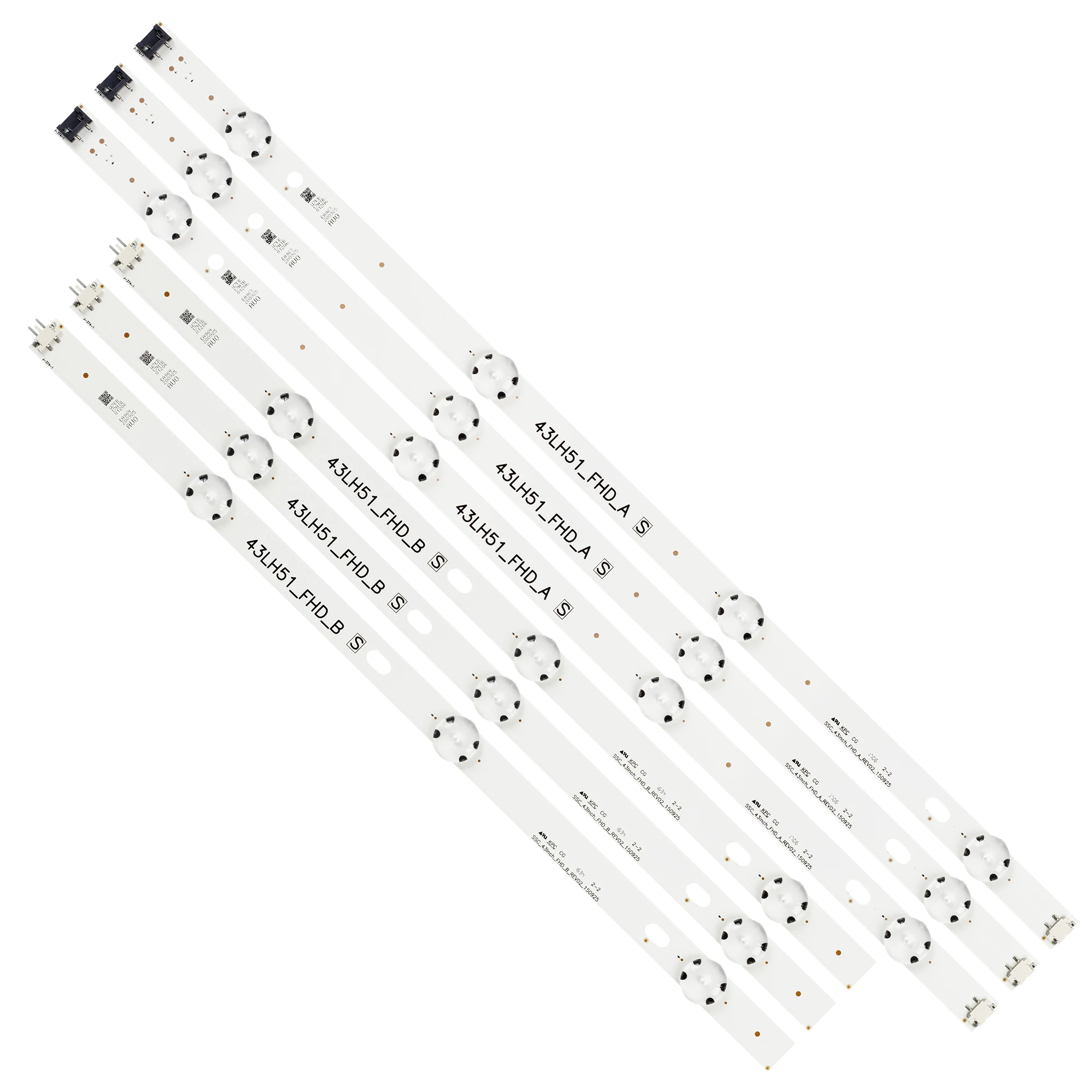 862 м светодиодный Подсветка лампы Газа 7 s для LG 43 дюйма ТВ 43LX300C CA LF51 FHD A HC430DUE COB