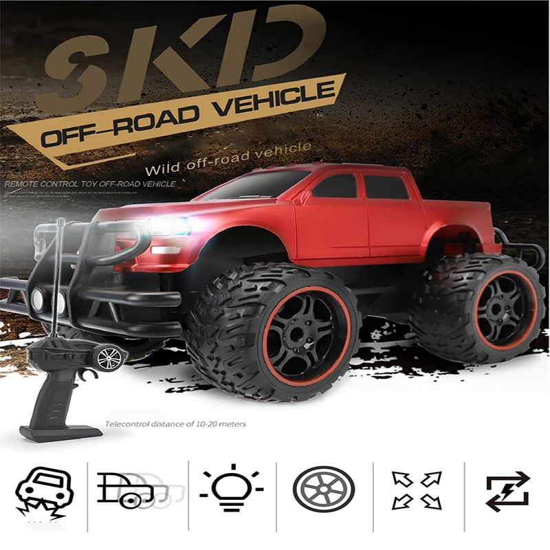 RC Car 1:14 High Speed Jeep Remote Control Car SUV Monster Racing Vehicle 4 Channels Car Toys Electronic Hobby Toy Gift For Kids