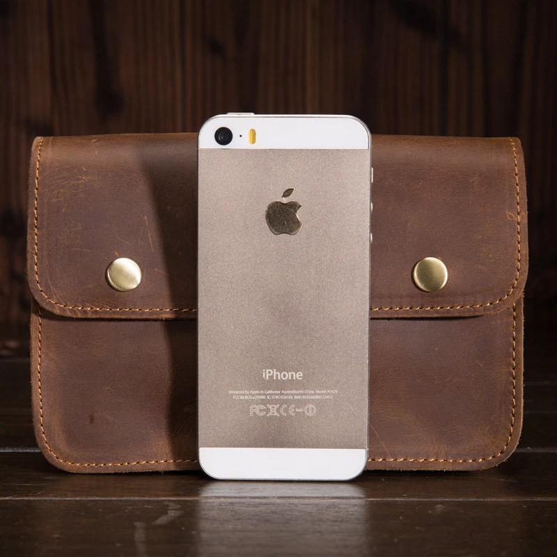 Поясная сумка Fanny мужская поясная из натуральной кожи набедренные сумки для ног