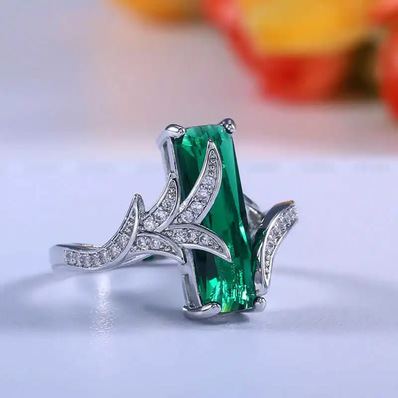 

Size 6-10 Rings Women Wedding Gorgeous Jewelry Ring Multi-color Ring