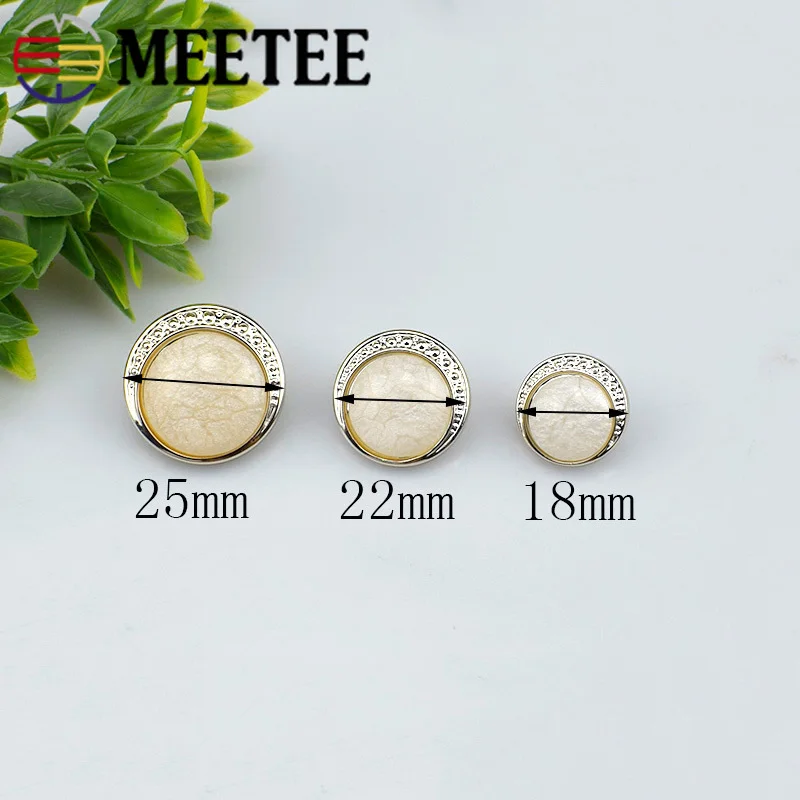 20/40 шт. экологически чистые пуговицы из жемчуга и смолы Модный женский мужской