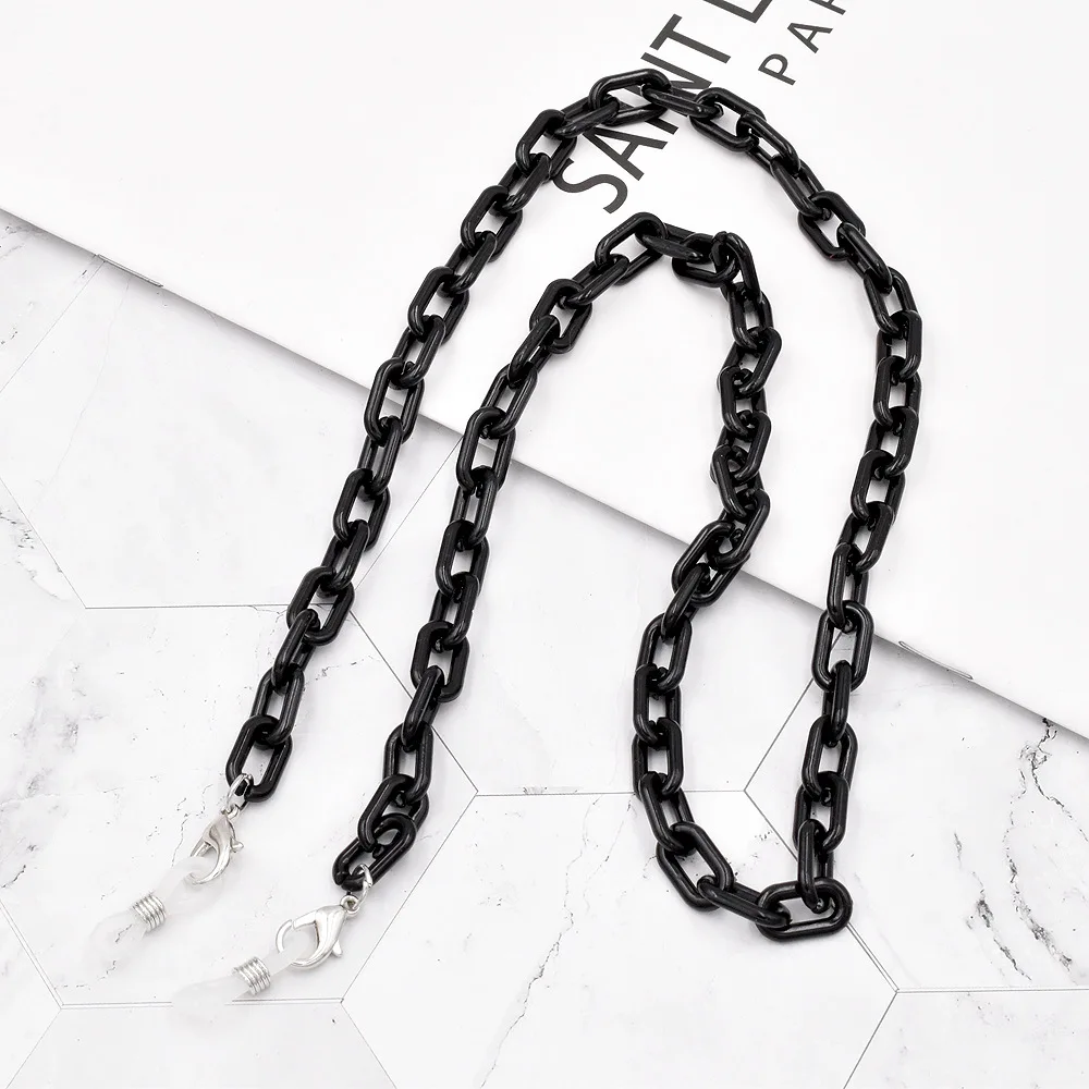 Яркая акриловая цепочка для очков в стиле ретро подвесной держатель маски