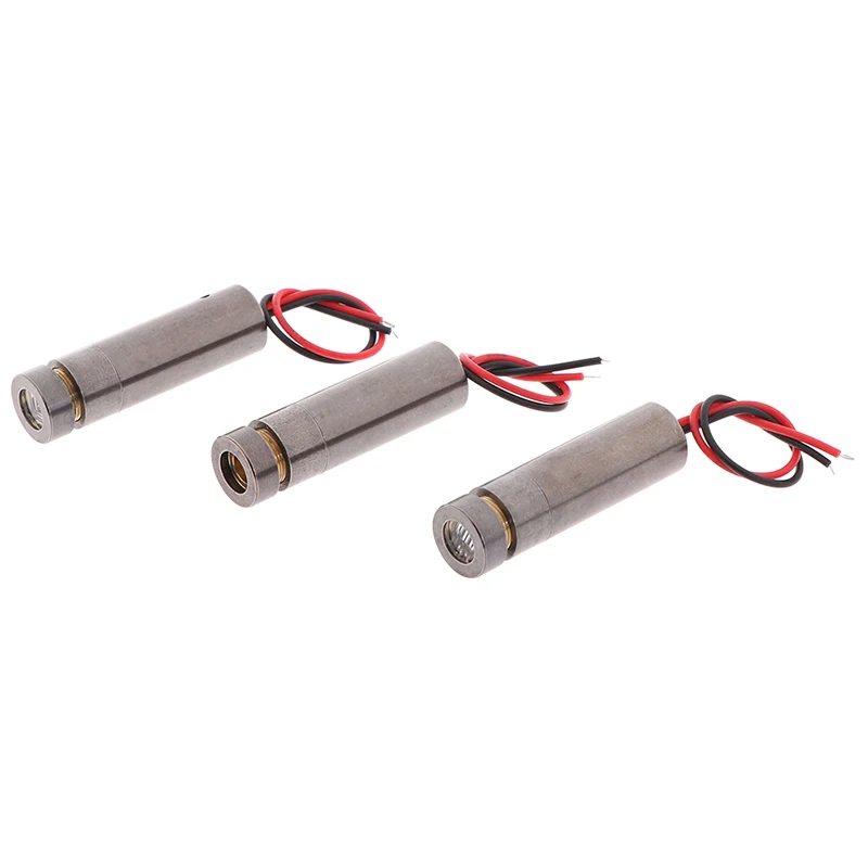 

1pc 650nm 5mW Red Point / Line / Cross Laser Module Head Glass Lens Focusable Industrial Class