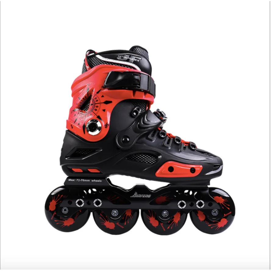 Roller skates adult fancy college student clubs inline roller skates flat flower shoes professional skates new