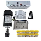 Шпиндель с воздушным охлаждением ER16, 10000 кВт, 24 В постоянного тока, 200 обмин, Вт