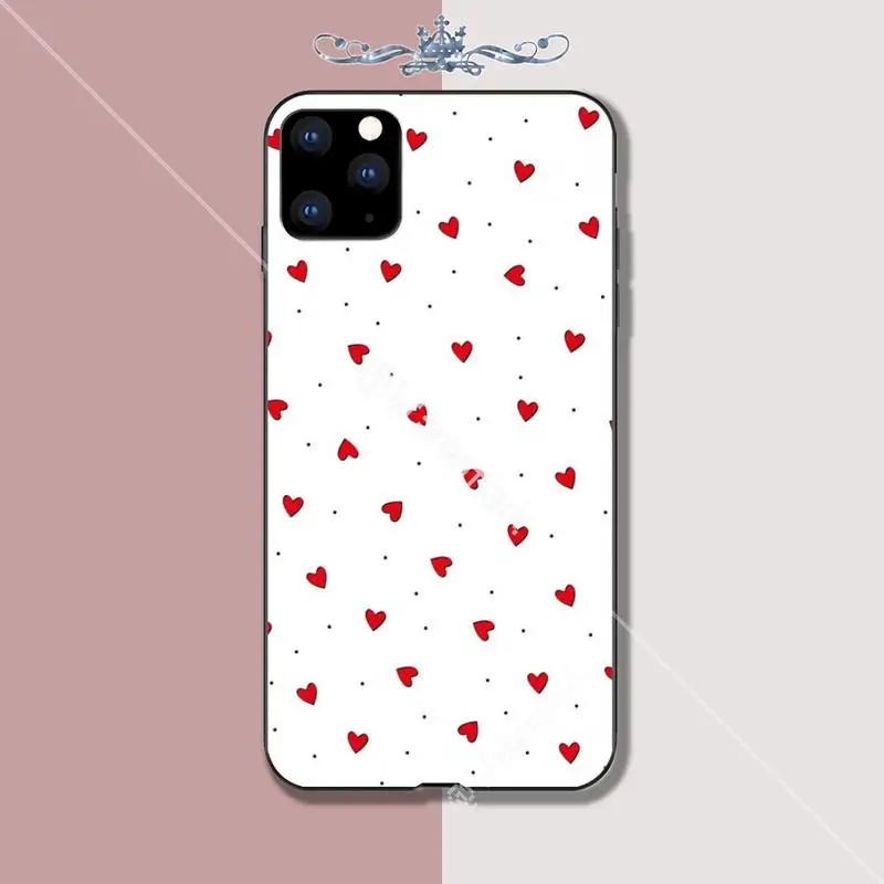

Couples Love Heart Rose Flower Queen Mobile Phone Case For Iphone 5s Se 6 6s 7 8 Plus X Xs Max Xr 11 Pro Max Accessories
