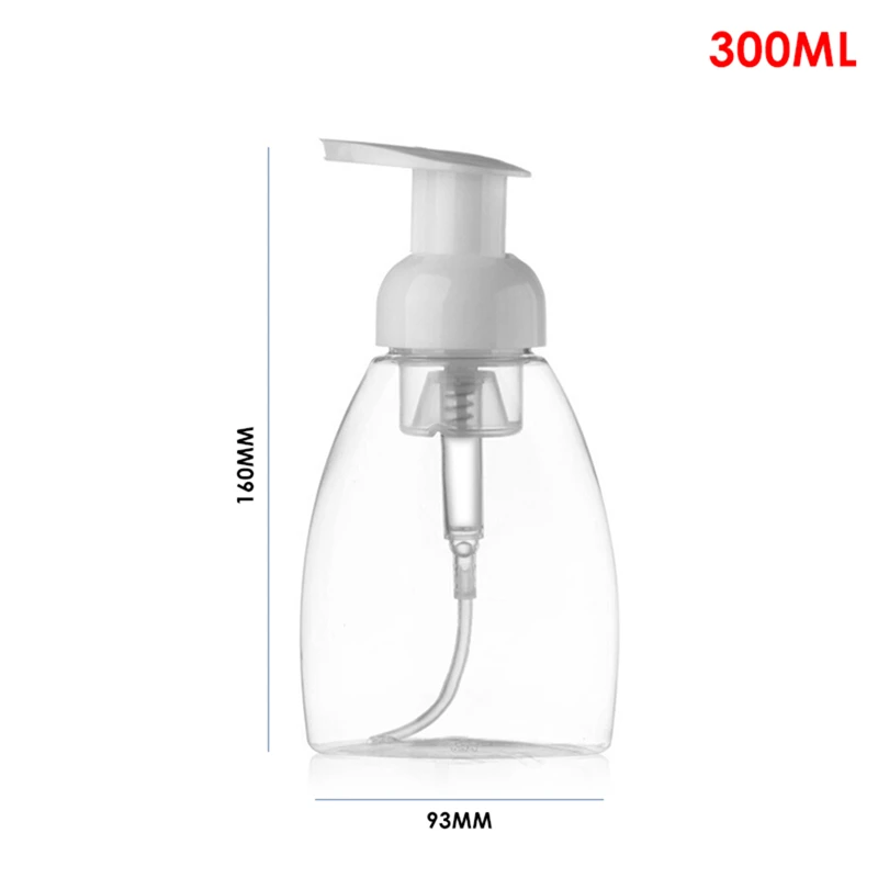

300ml Bubble Flask Foam Pump Bottle Soap Foaming Mousses Liquid Dispenser Household Bottles For Children's Health