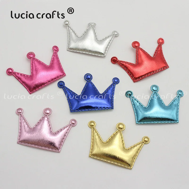Lucia Craft 45x30 мм искусственная Корона Детские аксессуары для волос головного убора