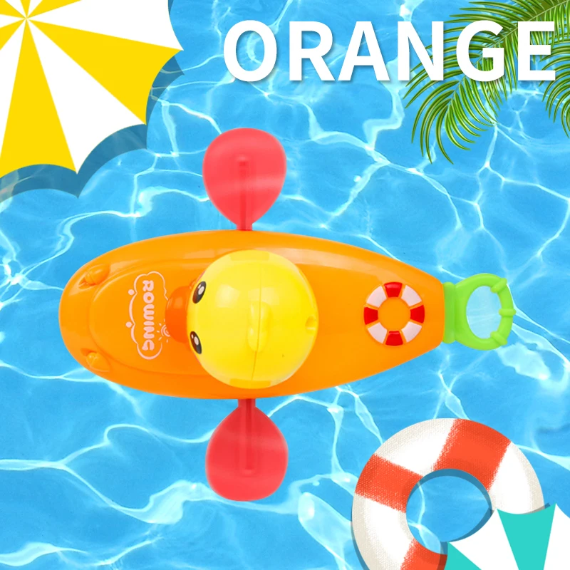 Детская игрушка для ванны плавающая воды классические игрушки цепь намотанное