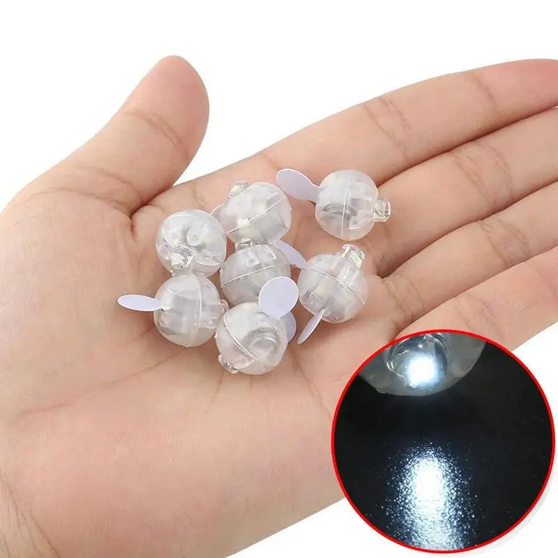 

10Pcs/bag Tumbler Round Ball LED Balloon Lights Mini Wedding Flash Supplies Decor Bar Party Lamps Lantern Christmas Luminou S0Z4