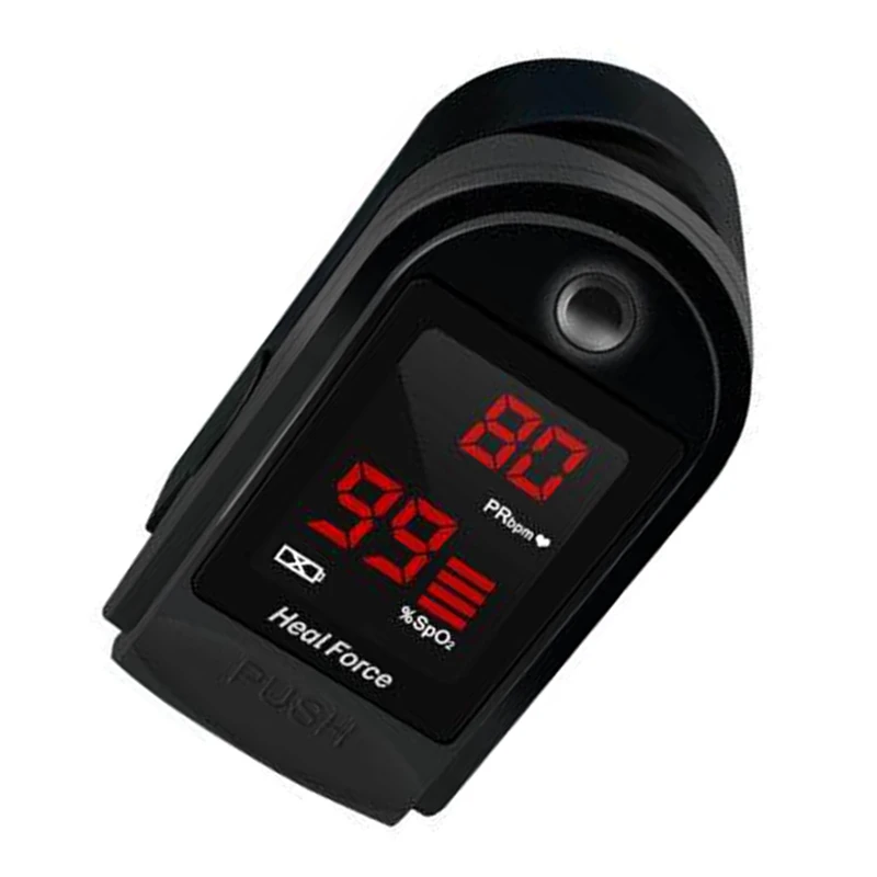 

Fingertip Sp02 Blood Oxygen Monitor Pulse Heart Rate Oximeter Oxygen Saturation Monitor Heart Rate Sensor Tracker