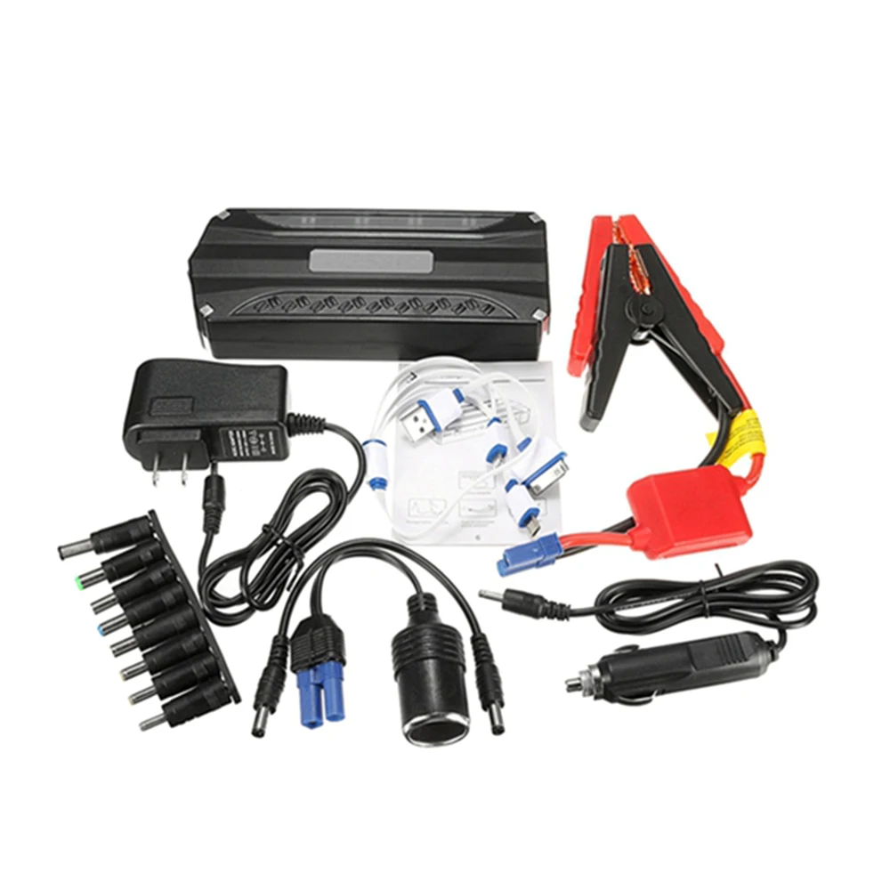 68800 мА/ч 12V зарядных порта USB для автомобиля скачок стартер Мощность усилитель