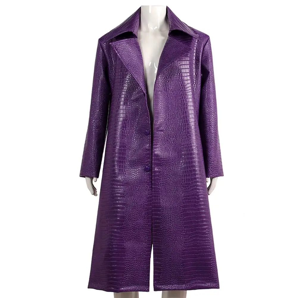 Костюм для косплея самоубийца Джокера длинный тренчкот наряды карнавальный