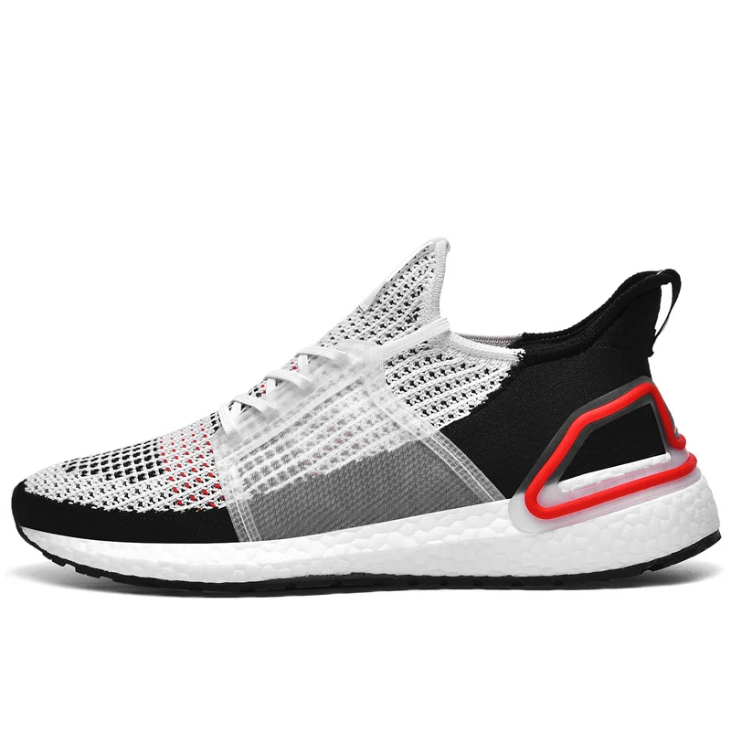 Мужские кроссовки с массажной сеткой Ultra Boost 19 легкие дышащие мужские спортивные