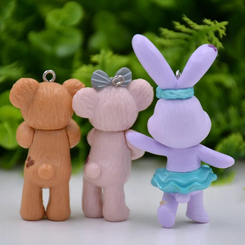 Duffy Bear новый друг stellalou Rabbit Стелла Ширли Роза брелок маленькая кукольная сумка