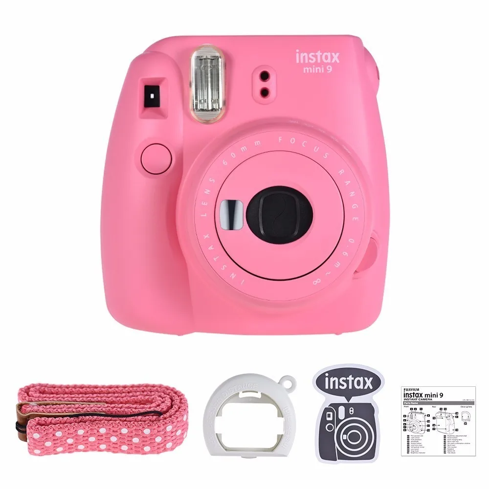 Новинка Fujifilm InstaxMini 9 бесплатный подарок для камеры Polaroid InstantPhoto FilmPhoto 5 цветов
