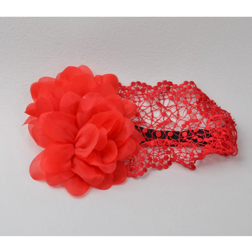 Эластичная Повязка на голову для маленьких девочек повязка лента с бантом тюрбан