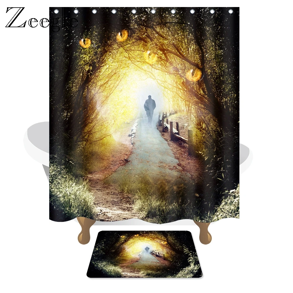 

Zeegle дома входная дверь коврики с унитаз с гигиеническим душем Шторы Резиновый Коврик Нескользящие коврик для ванной и душа с моющийся набор...