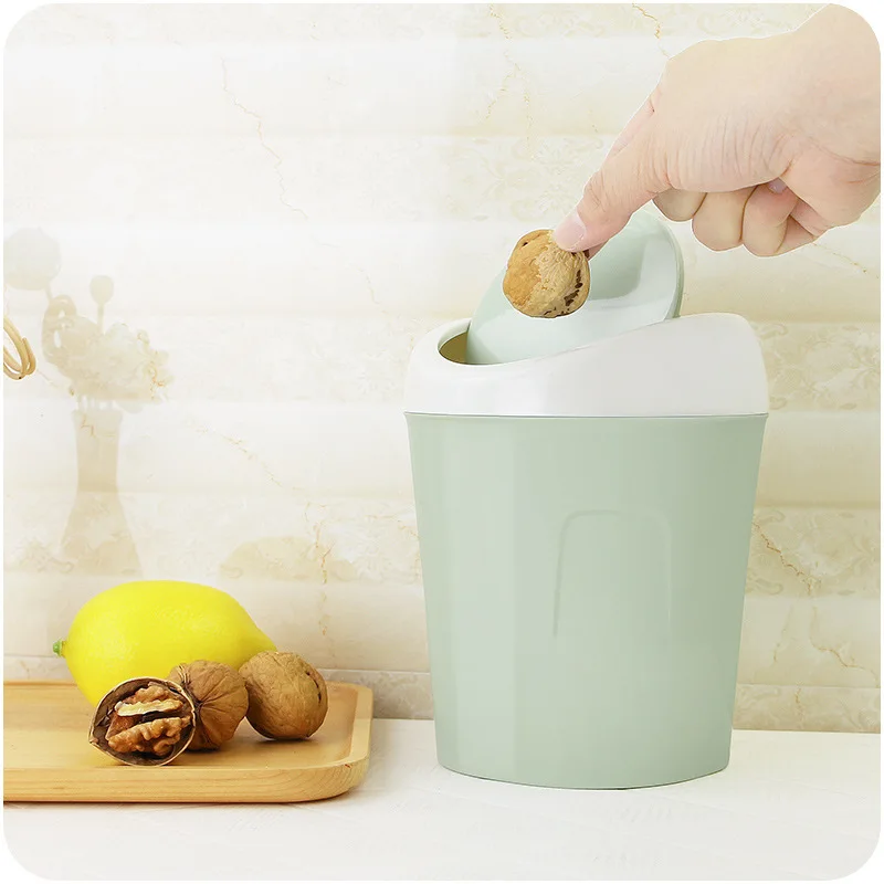 

Мусорная корзина, настольная мусорная корзина для стола, мусорная корзина с крышкой для кухни, гостиной