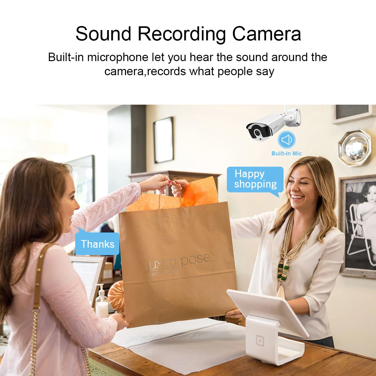 IP Камера уличная Беспроводная с функцией ночного видения 3 Мп|Камеры