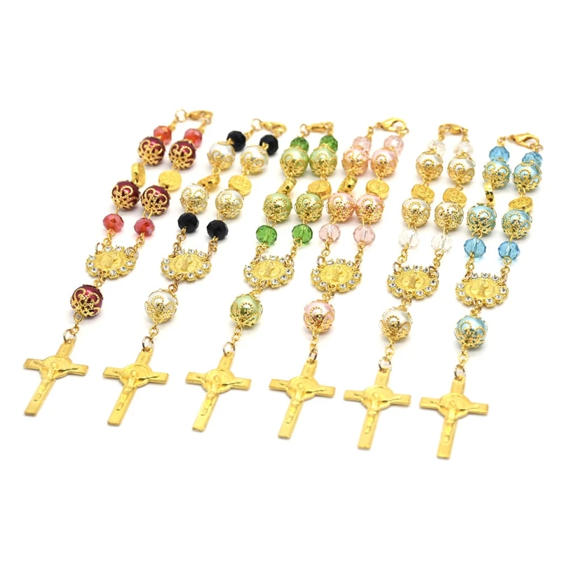 

Винтажный женский браслет с круглыми бусинами 270F