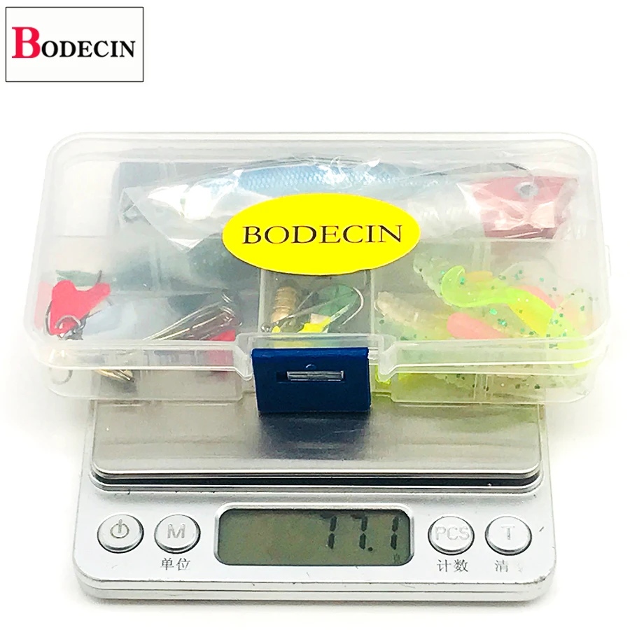 Мягкие/гольян/поппер/ложка рыболовная приманка набор 28 шт силиконовые приманки