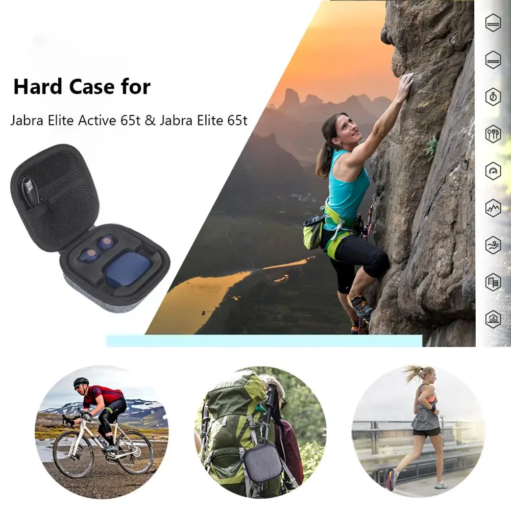 Дорожный футляр для хранения Jabra Active Elite 65t Alexa протектор для наушников чехол Аксессуары