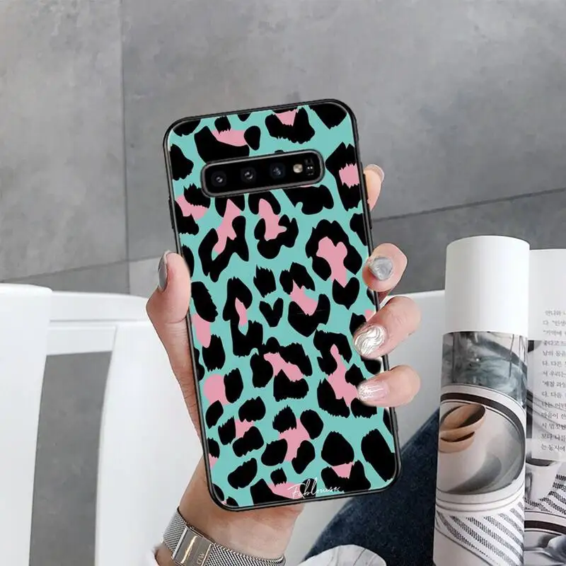 

Lovebay Leopard Print Phone Case For Samsung Galaxy S5 S6 S7 S8 S9 S10 S10e S20 edge plus lite