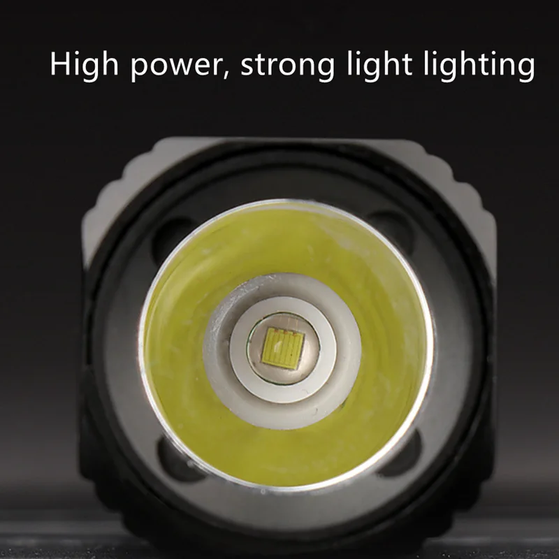 

Led Flashlight USB rechargeable Built-in 18650 battery Multifunctional Power Bank Flashlight Outdoor Lighting Powerful Torch
