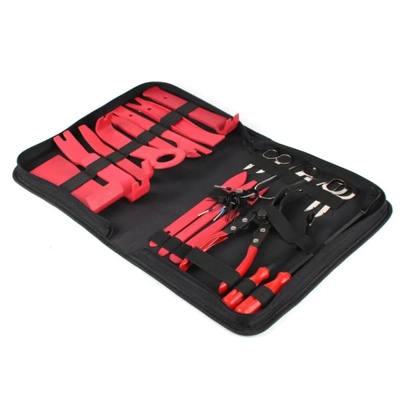 

Metal Interior Decoration Tool Plastic Remover Robust Smooth 32-piece Assembly Lever Clip