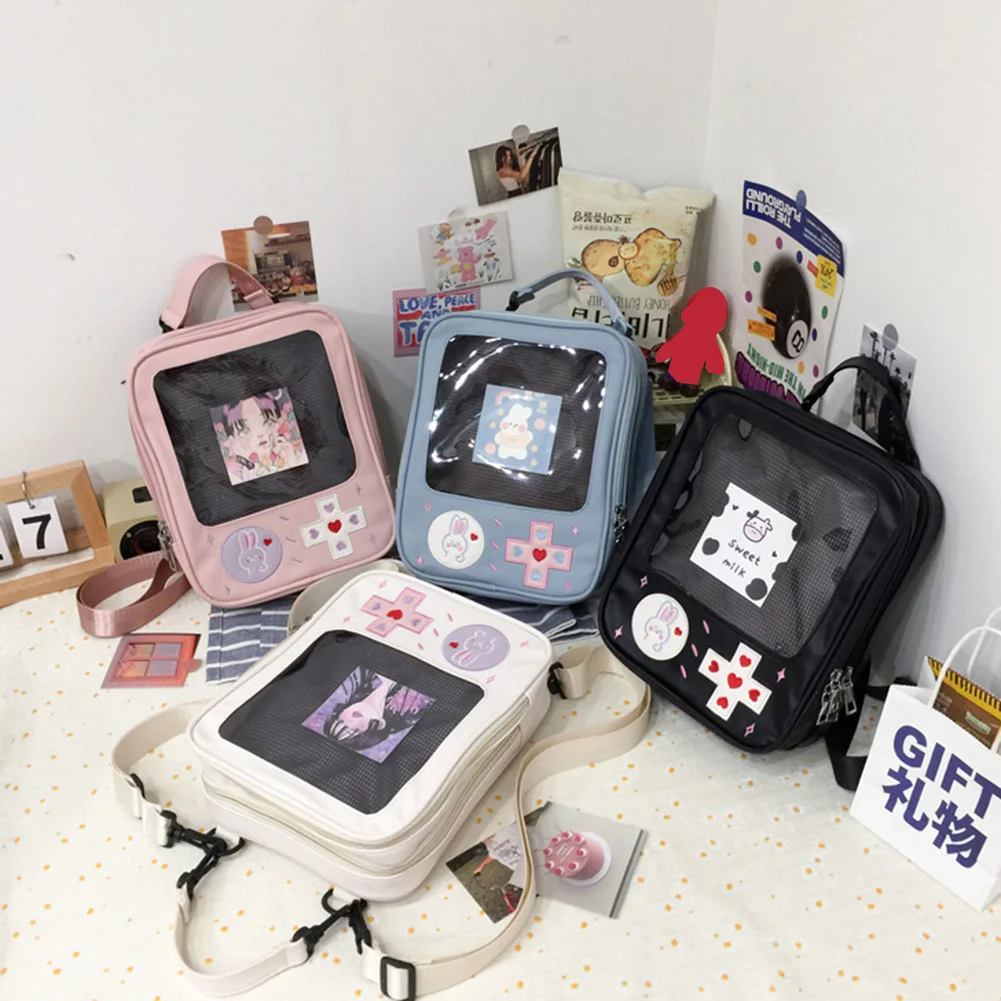 

Рюкзак женский из ПУ кожи, с принтом в виде игровой консоли