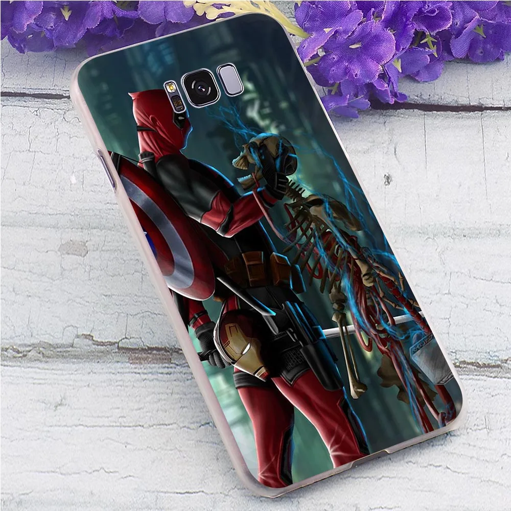Чехол для телефона Samsung S7 Edge Deadpool Note 8 9 M10/M20/M30 Galaxy S6/S7 S8/S9/S10 Plus S10e|Бамперы| |