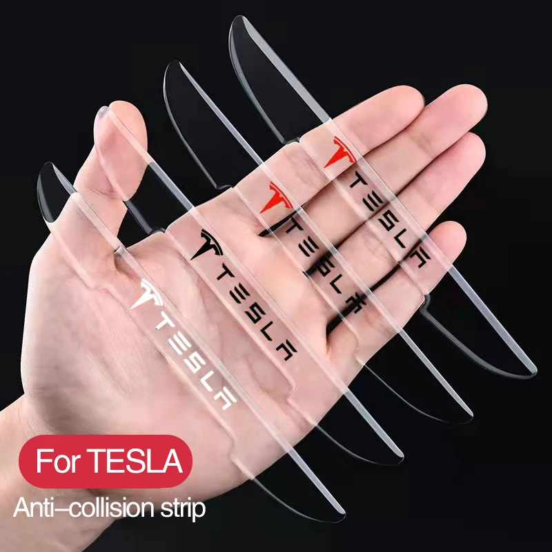

Car Door Anti-collision Strip Decoration Modification For Tesla MODEL3 MODEL 3 S X Y Auto Accessories Sticker
