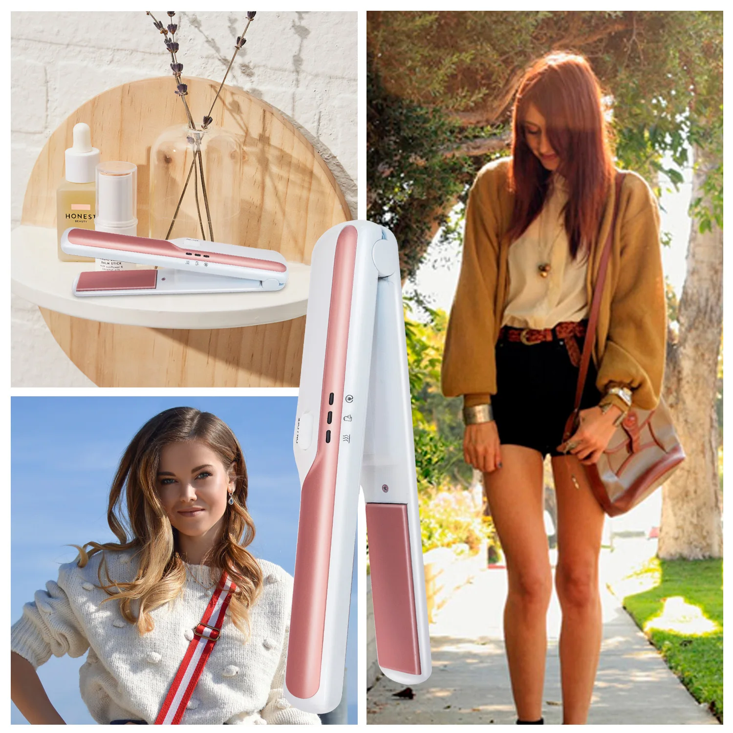 Салон стилист беспроводные выпрямители высокого качества Перезаряжаемые