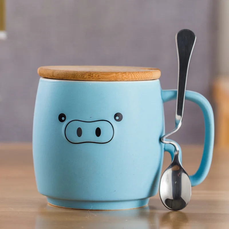 Творческий модные кружка для кофе с молоком милых девочек керамическая чашка