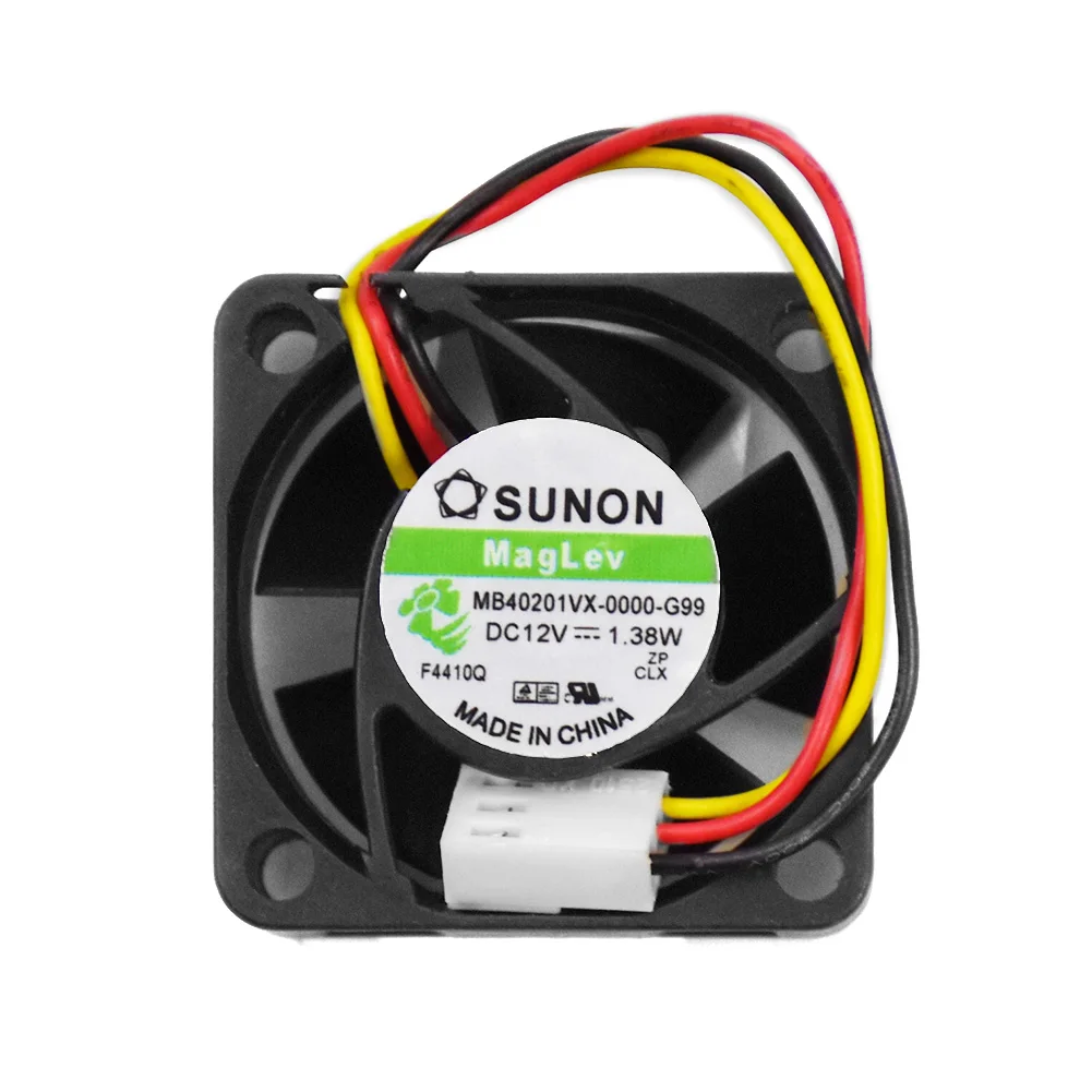 

For SUNON MB40201VX-0000-G99 MagLev Cooling fan 3pin 40*40*20mm DC12V 1.38W