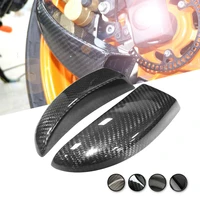 carbon fiber front brake disc air ducts cooling system radiator pipe for ducati streetfighter 1098 1098s 2010 2012