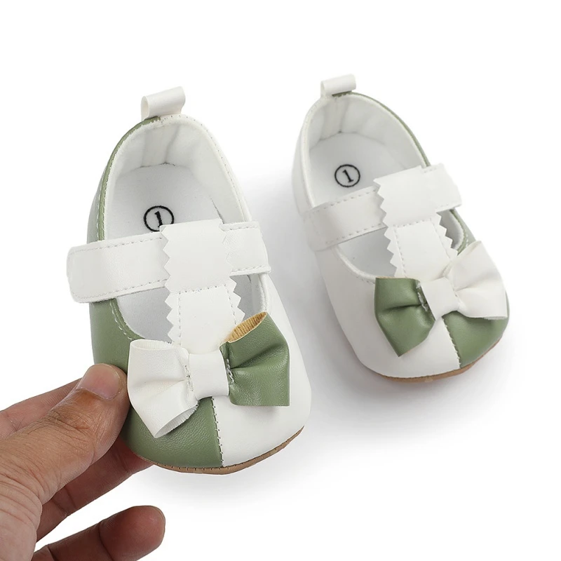 

Cute Spring Baby Sweet PU Leather Shoes Infant Girl Moccasins Moccs Shoes Bow Fringe Soft Soled Non-slip Footwear Crib Shoes New
