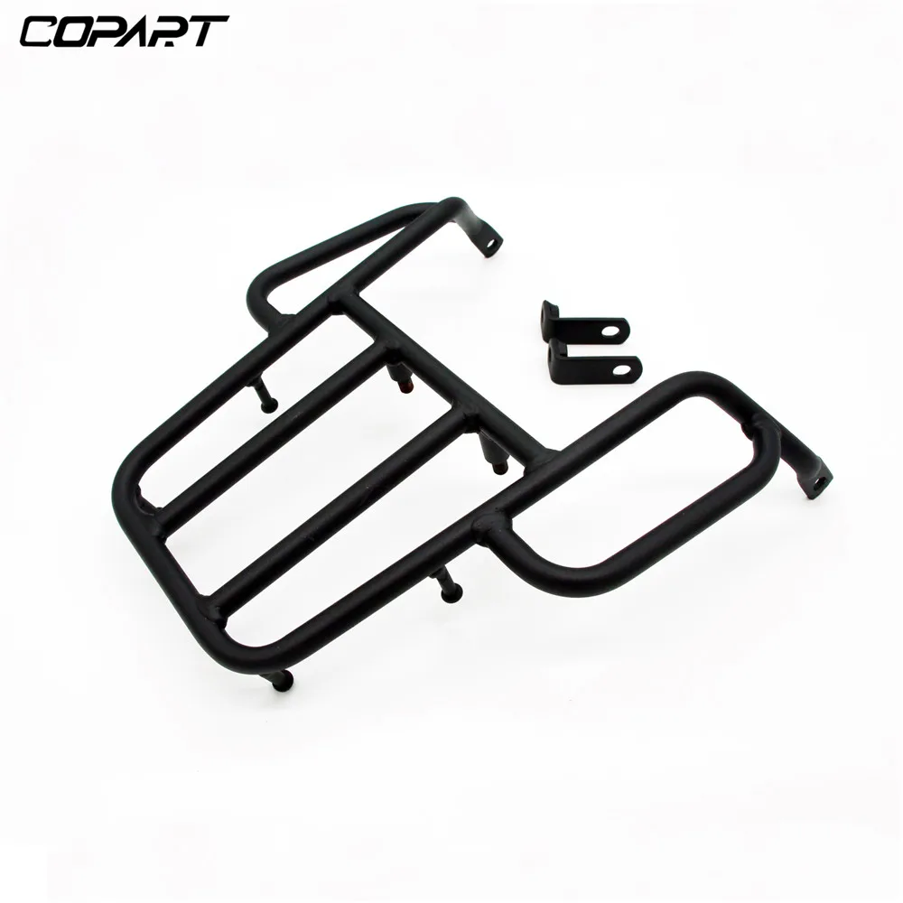 

Motorcycle Rear Fenders Luggage Rack Support Holder Saddlebag Cargo Shelf Bracket For Kawasaki KLX250 KLX 250 1993-2007 Black