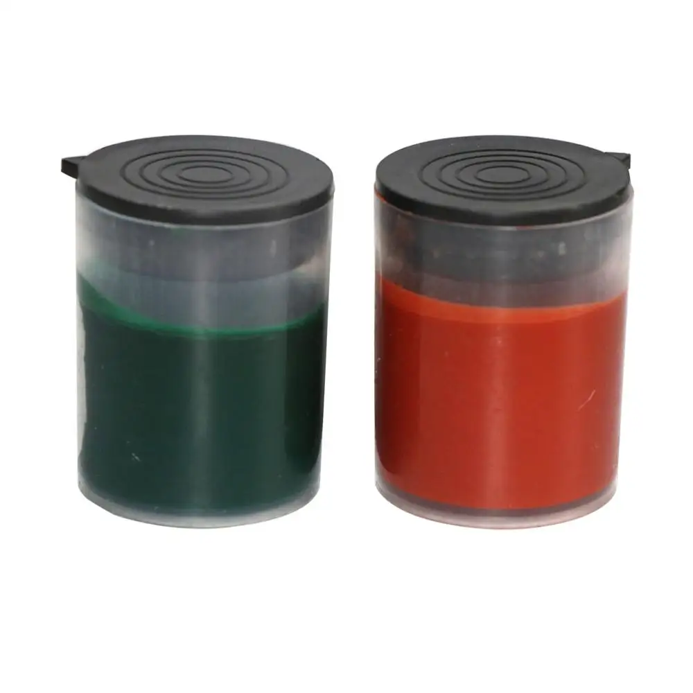 mix 2pcs 2 шт. W3.5 3000# зернистость Полировальная паста оксид хрома абразивная шлифовальная паста зеленый красный для шерсти полировальная головка колеса - Цвет: mix 2pcs