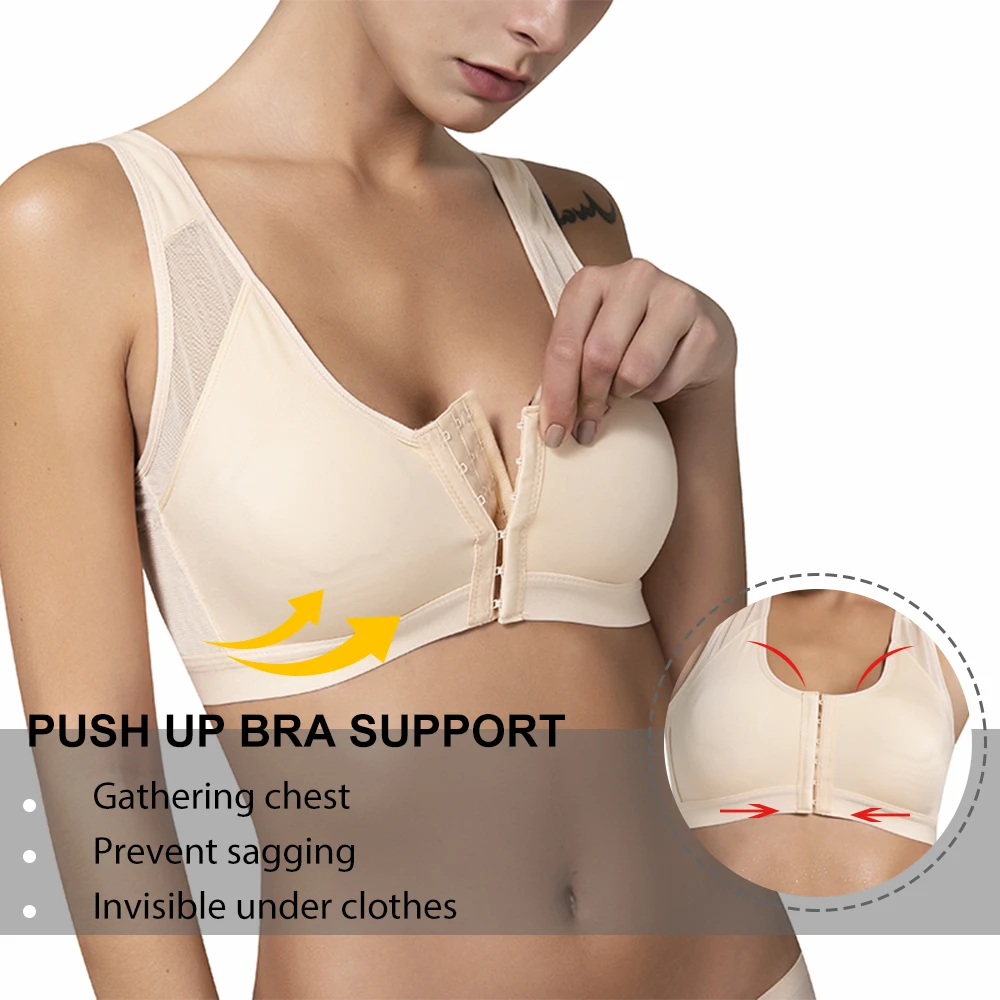 Женский спортивный бюстгальтер KIWI RATA для йоги ударопрочный с перекрестной