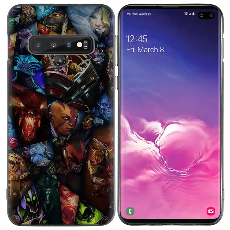 Dota 2 ТПУ силиконовый чехол для Sams Coque Ung Galaxy S10 S10e S9 S8 S7 Edge J8 J6 J4 Note 8 9 10 Plus 5G Fundas Capa