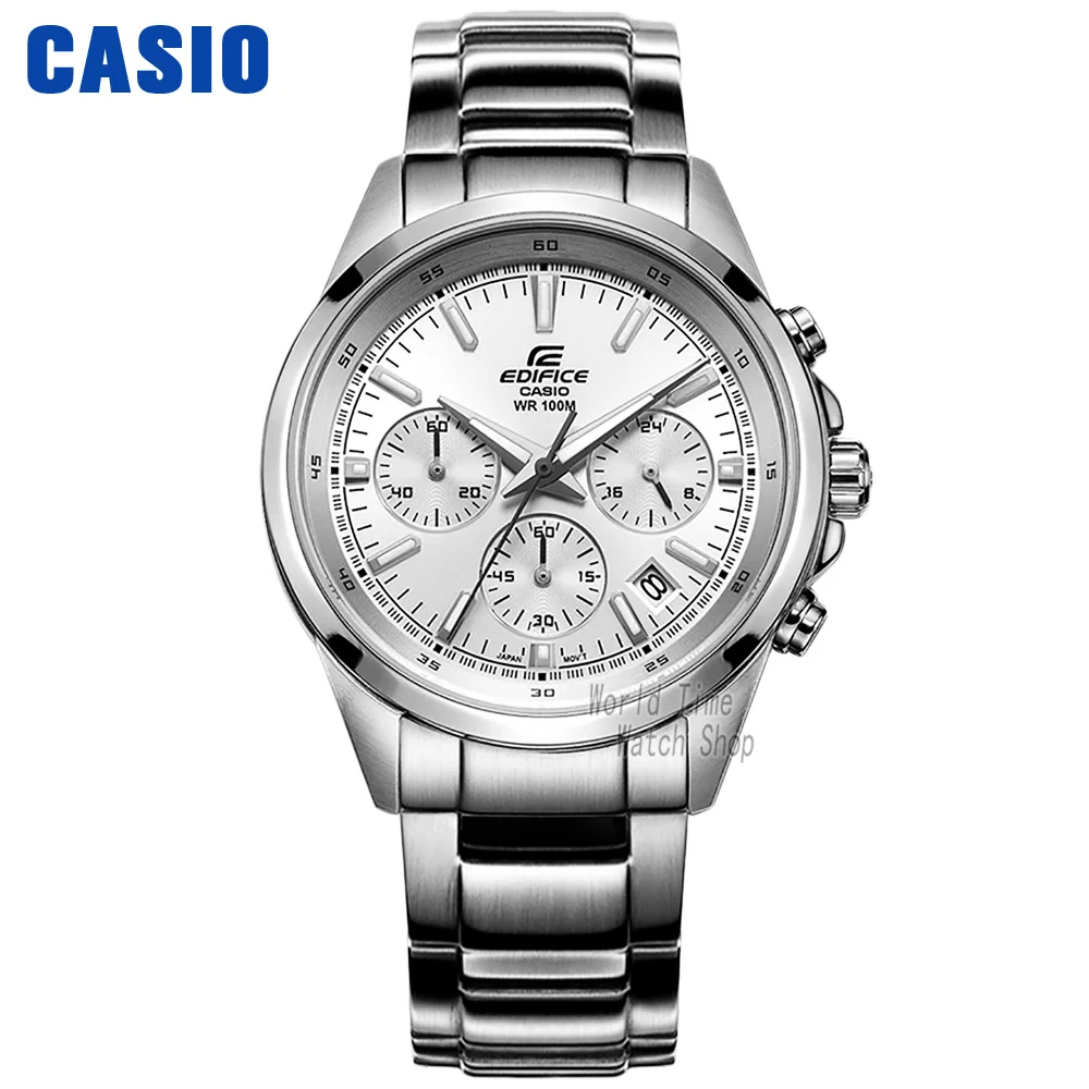 EFR527D7A-1 Casio Watch Edifice часы мужские топ Марка Luxury set кварцевые спортивные часы 100м Водонепроницаемый Световой Хронограф мужские часы F1 Racing Element Военные наручные часы relogio masculino reloj hombre erkek kol - Цвет: EFR527D7A-1