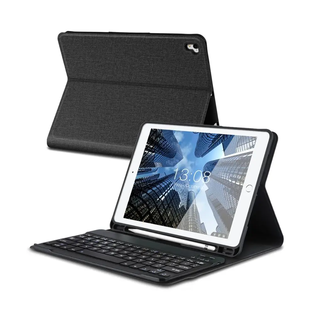 Чехол с клавиатурой AZERTY QWERTY для iPad Air 1 2 9 7 2017 2018 Pro 2016 ES/FR/IT/DE/клавиатура на
