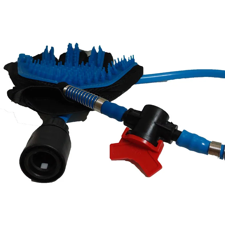 Водяная баня с Массажная щетка для домашних животных собак Душевая насадка