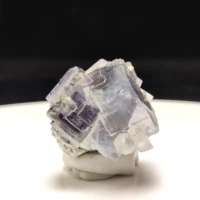 23 1g natural blue transparent fluorite calcite mineral specimen aquarium interior decoration crystal and stone healing